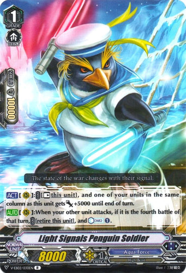 Light Signals Penguin Soldier (V-EB02/030EN) [Champions of the Asia Circuit]