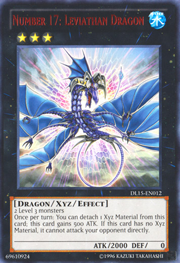 Number 17: Leviathan Dragon (Red) [DL15-EN012] Rare