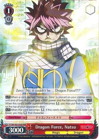 Dragon Force, Natsu (FT/EN-S02-052R RRR) [Fairy Tail ver.E]