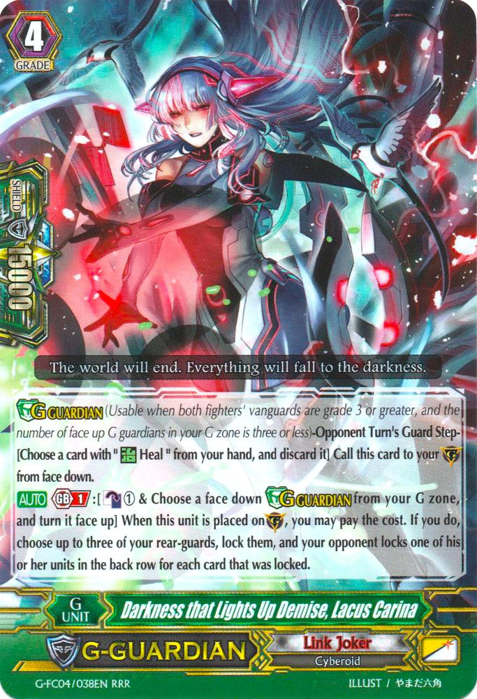 Darkness that Lights Up Demise, Lacus Carina (G-FC04/038EN) [Fighters Collection 2017]