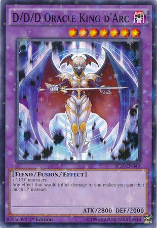 D/D/D Oracle King d'Arc [SP17-EN040] Starfoil Rare