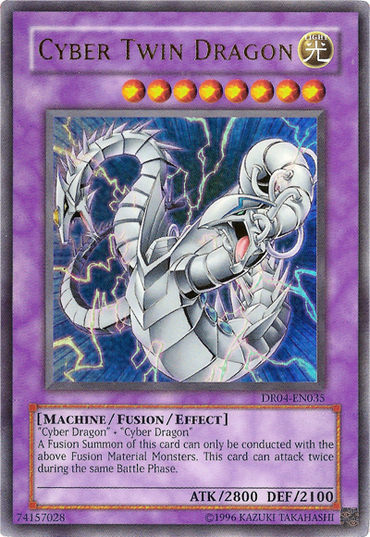 Cyber Twin Dragon [DR04-EN035] Ultra Rare