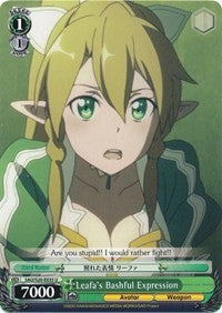 Leafa's Bashful Expression (SAO/S20-E035 U) [Sword Art Online]