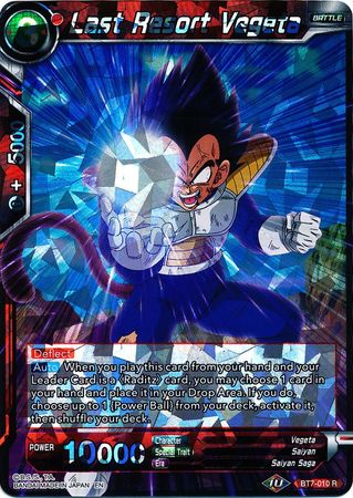 Last Resort Vegeta (BT7-010) [Assault of the Saiyans]