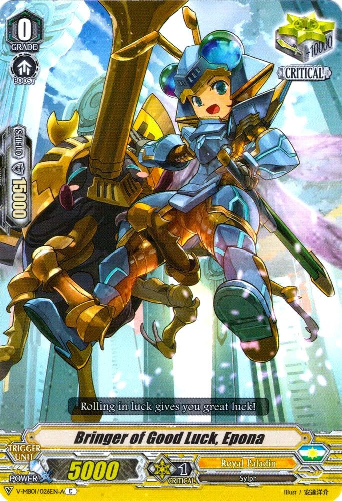Bringer of Good Luck, Epona (V-MB01/026EN-A) [PSYqualia Strife]