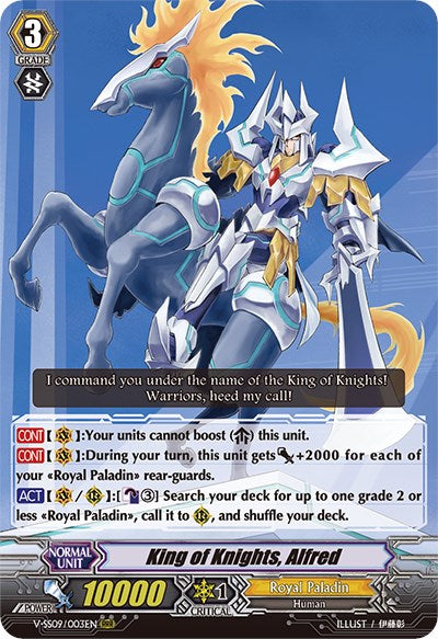 King of Knights, Alfred (V-SS09/003EN) [Revival Selection]