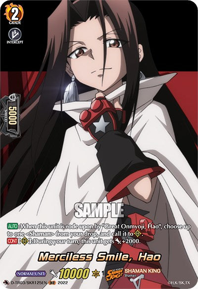 Merciless Smile, Hao (D-TB03/SKR125EN) [Shaman King]
