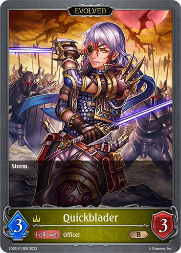 Quickblader (SD02-013EN) [Blade of Resentment]