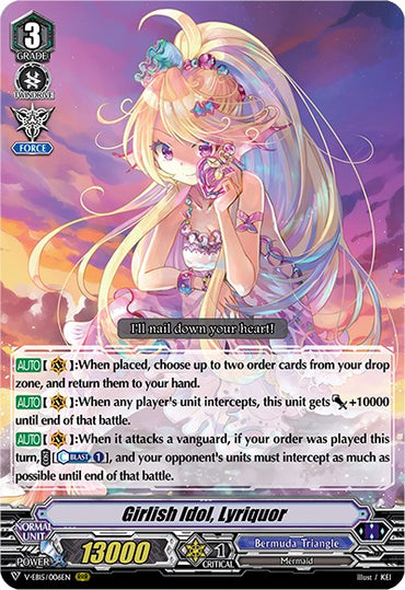 Girlish Idol, Lyriquor (V-EB15/006EN) [Twinkle Melody]