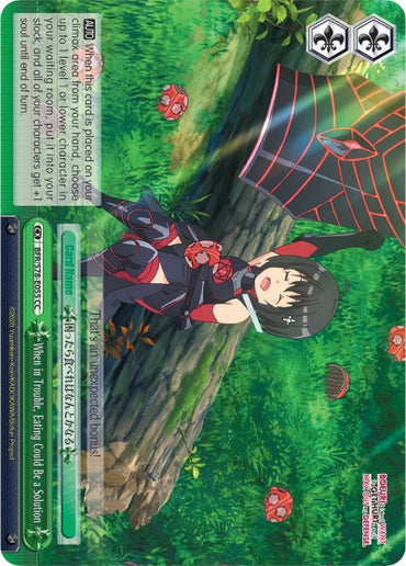 When in Trouble, Eating Could Be a Solution (BFR/S78-E055 CC) [BOFURI: I Don't Want to Get Hurt, so I'll Max Out My Defense]