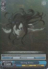 Diving Kirito (SAO/SE23-E26 C) (Parallel Foil) [Sword Art Online II]