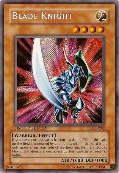 Blade Knight [CT1-EN002] Secret Rare