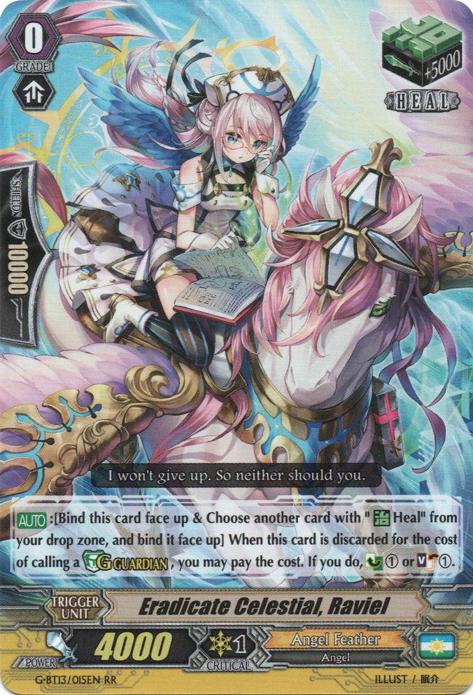 Eradicate Celestial, Raviel (G-BT13/015EN) [Ultimate Stride]