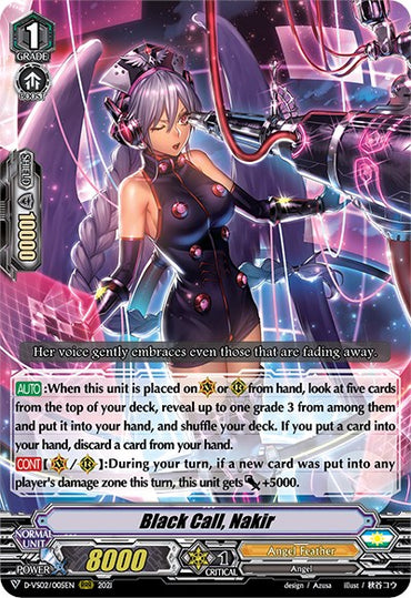 Black Call, Nakir (D-VS02/005EN) [V Clan Collection Vol.2]