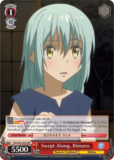 Swept Along, Rimuru (TSK/S82-E030 RR) [That Time I Got Reincarnated as a Slime Vol.2]