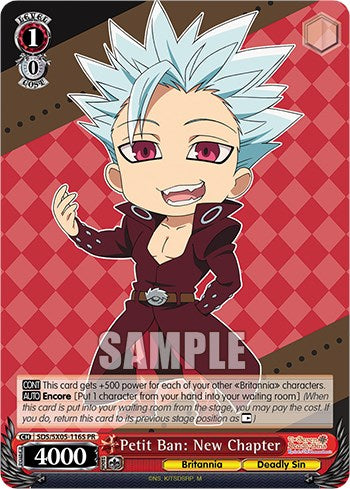 Petit Ban: New Chapter (Foil) [The Seven Deadly Sins: Revival of The Commandments]