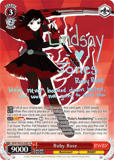 Ruby Rose (RWBY/WX03-044SP SP) [RWBY]