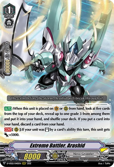 Extreme Battler, Arashid (D-VS02/040EN) [V Clan Collection Vol.2]