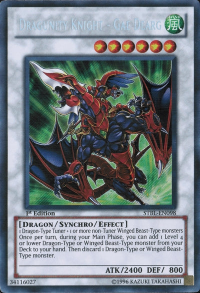 Dragunity Knight - Gae Dearg [STBL-EN098] Secret Rare