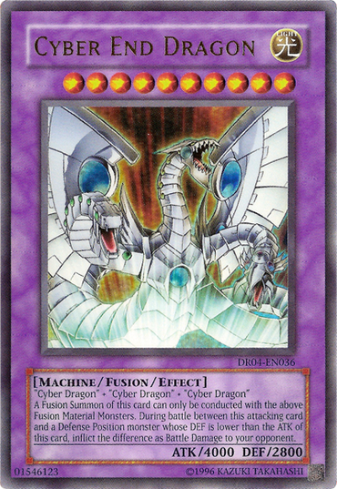 Cyber End Dragon [DR04-EN036] Ultra Rare