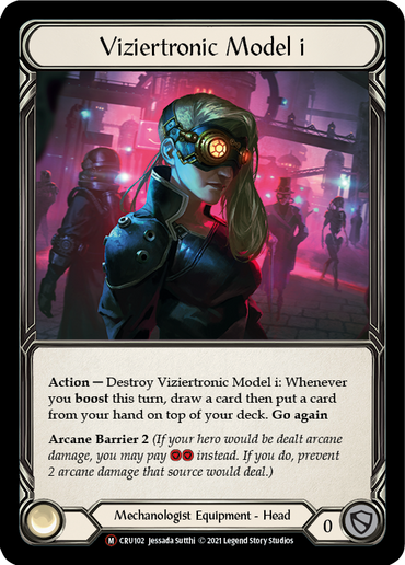 Viziertronic Model i [U-CRU102-RF] (Crucible of War Unlimited)  Unlimited Rainbow Foil