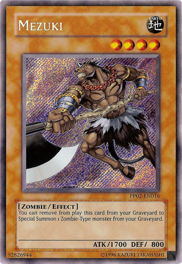 Mezuki [PP02-EN016] Secret Rare