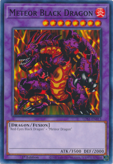 Meteor Black Dragon [LDS1-EN013] Common