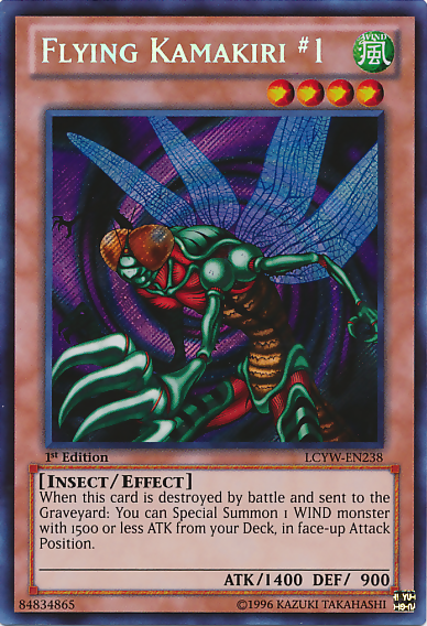 Flying Kamakiri #1 [LCYW-EN238] Secret Rare