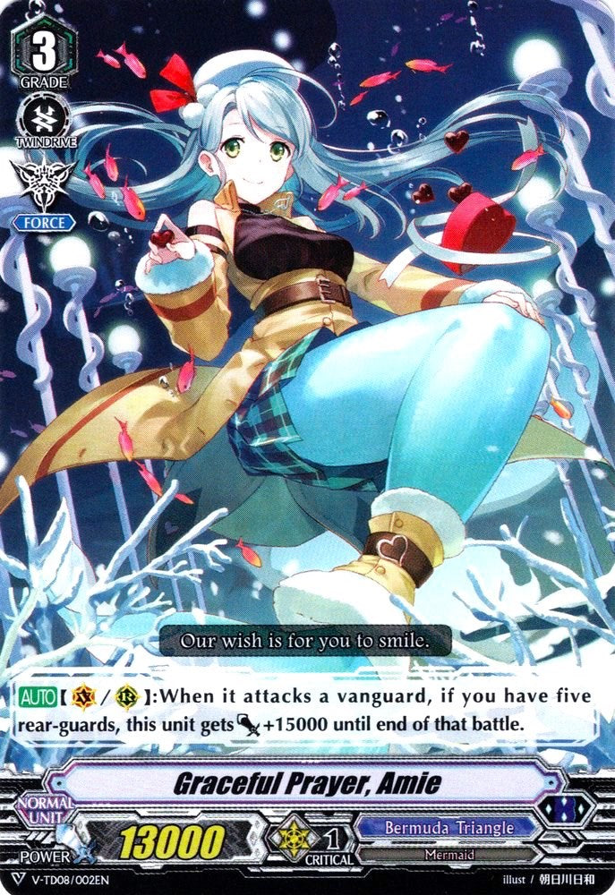 Graceful Prayer, Amie (V-TD08/002EN) [Schokolade Melody]