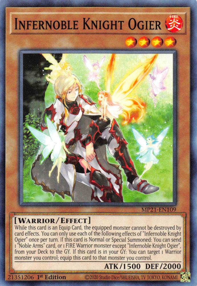 Infernoble Knight Ogier [MP21-EN109] Common