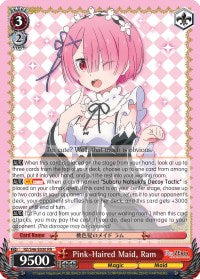 Pink-Haired Maid, Ram (RZ/S46-E030 RR) [Re:ZERO]