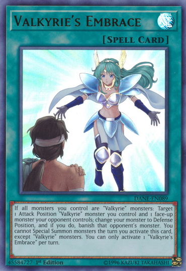 Valkyrie's Embrace [DANE-EN089] Ultra Rare