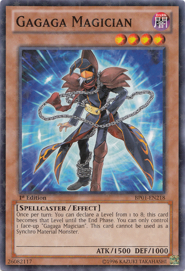 Gagaga Magician [BP01-EN218] Starfoil Rare