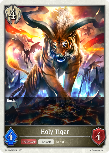 Holy Tiger (BP01-T17EN) [Advent of Genesis]