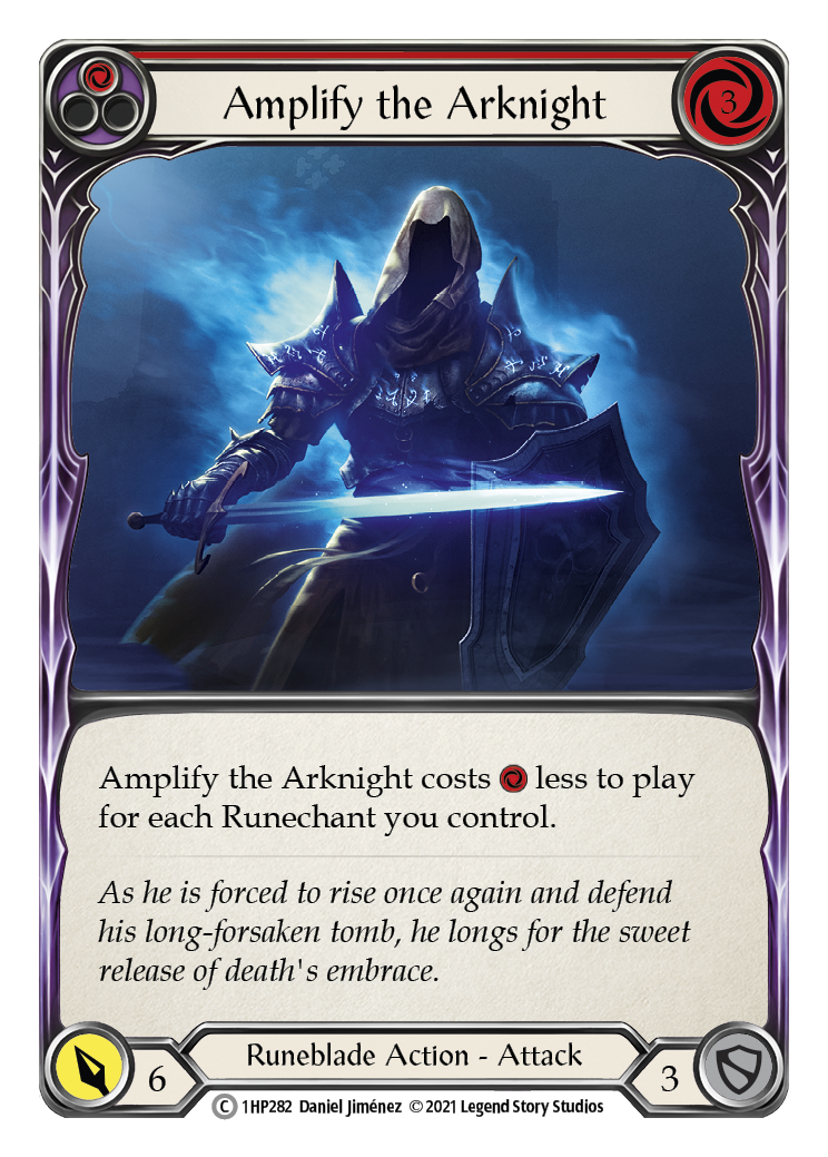 Amplify the Arknight (Red) [1HP282] (History Pack 1)