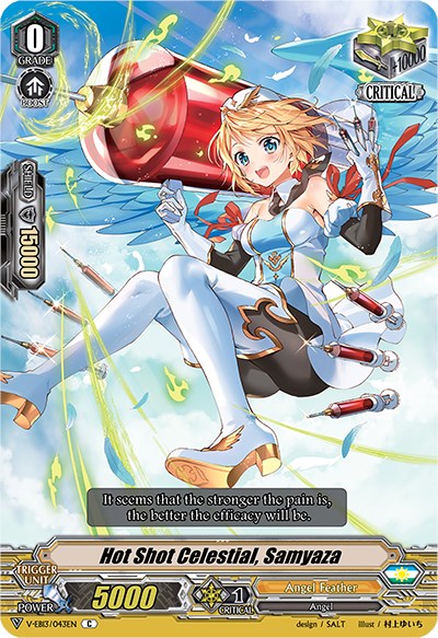 Hot Shot Celestial, Samyaza (V-EB13/043EN) [The Astral Force]