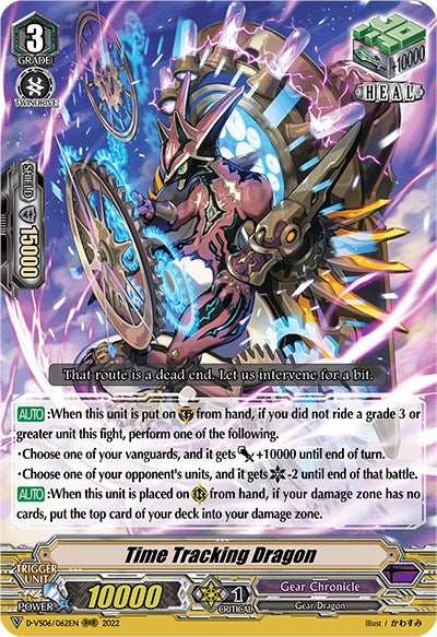 Time Tracking Dragon (D-VS06/062EN) [V Clan Collection Vol.6]