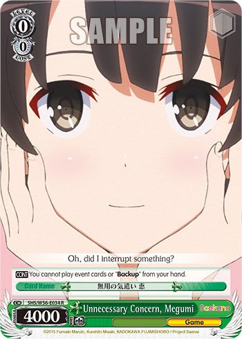 Unnecessary Concern, Megumi [Saekano: How to Raise a Boring Girlfriend]