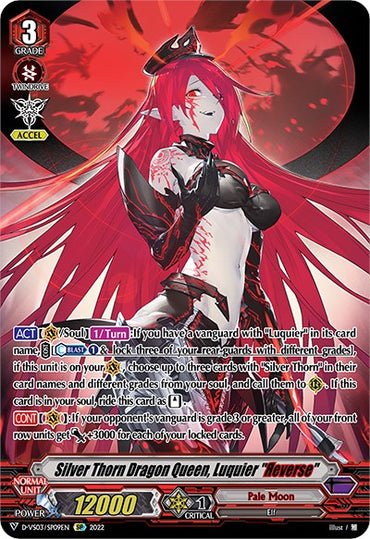 Silver Thorn Dragon Queen, Luquier "Reverse" (D-VS03/SP09EN) [V Clan Collection Vol.3]