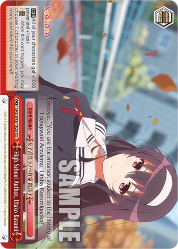 High School Author, Utako Kasumi [Saekano: How to Raise a Boring Girlfriend]