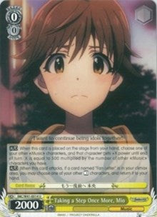 Taking a Step Once More, Mio (IMC/W41-E014 U) [The iDOLM@STER Cinderella Girls]
