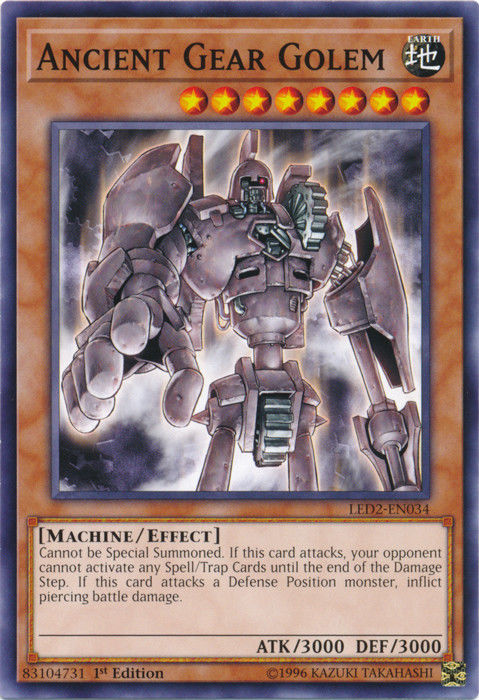 Ancient Gear Golem [LED2-EN034] Common