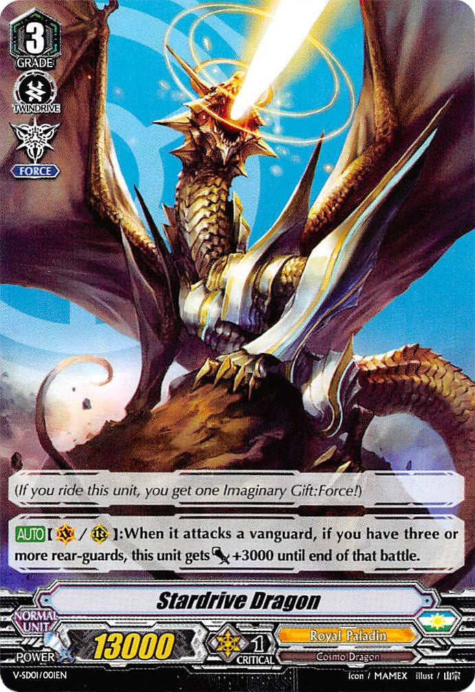 Stardrive Dragon (V-SD01/001EN) [2018 Free Experience Deck 