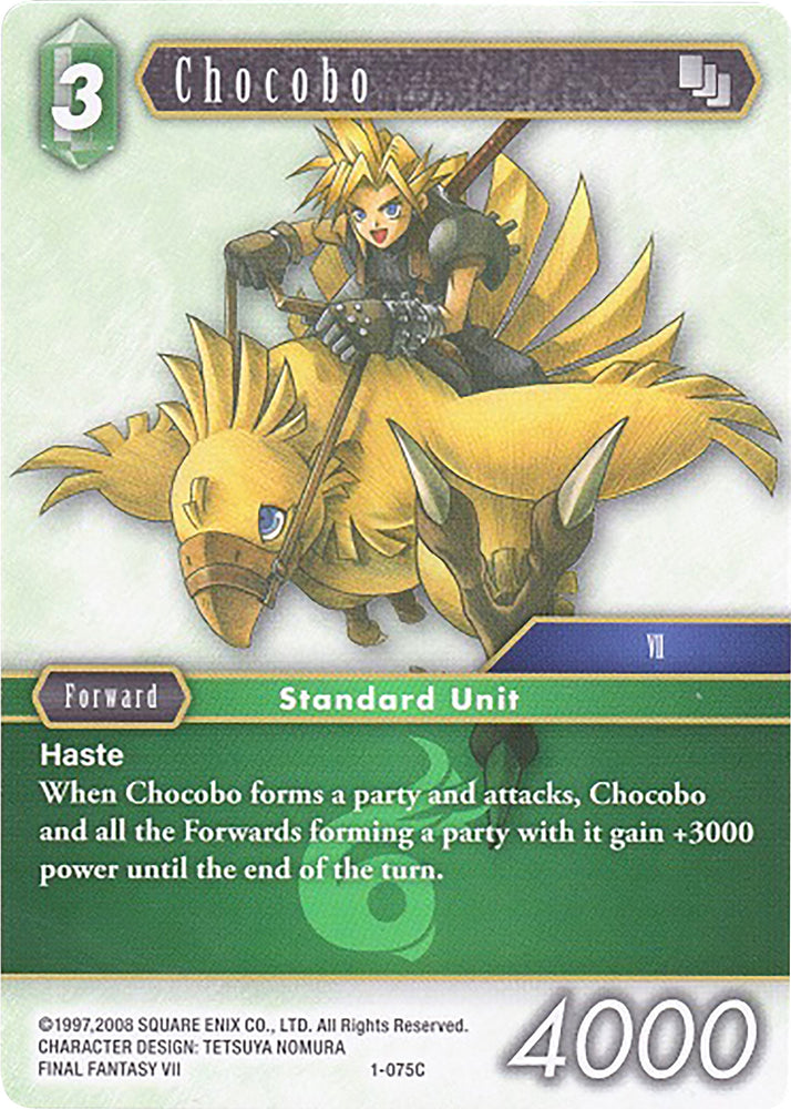 Chocobo (Deck Exclusive) [Opus I]