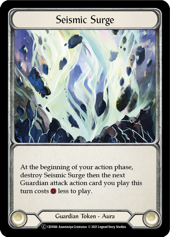 Seismic Surge [U-CRU044-RF] (Crucible of War Unlimited)  Unlimited Rainbow Foil