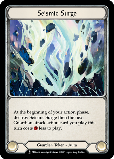Seismic Surge [U-CRU044-RF] (Crucible of War Unlimited)  Unlimited Rainbow Foil