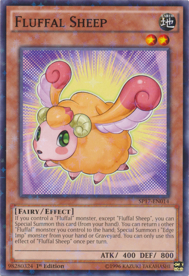 Fluffal Sheep [SP17-EN014] Starfoil Rare