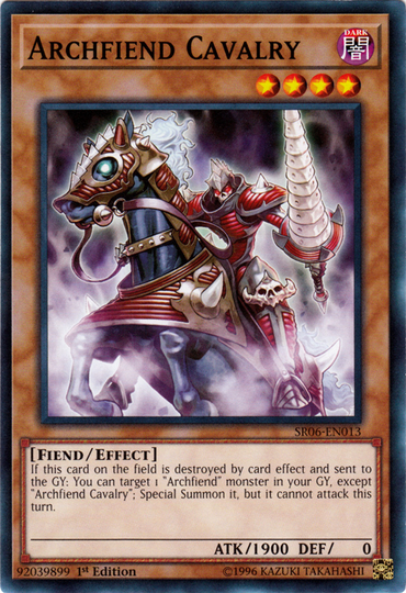 Archfiend Cavalry [SR06-EN013] Common