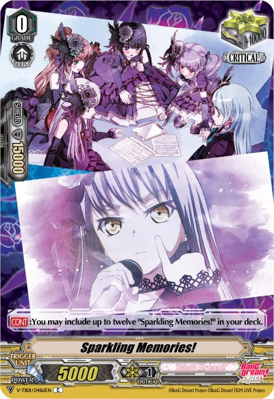 Sparkling Memories! (Roselia) (Parallel Foil) (V-TB01/048dEN) [BanG Dream! FILM LIVE]