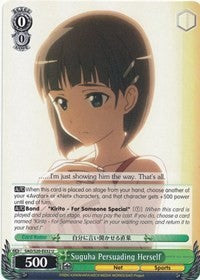 Suguha Persuading Herself (SAO/S20-E032 U) [Sword Art Online]